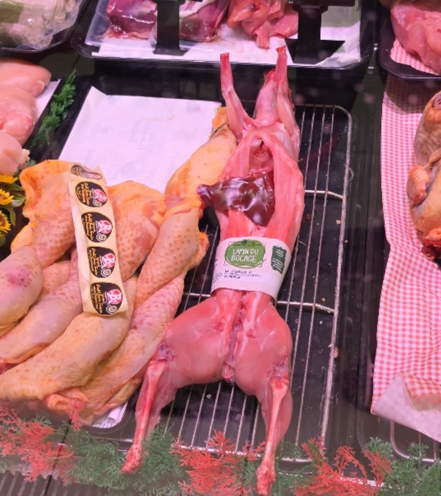 A discovery in the fresh-food aisle at the French supermarket